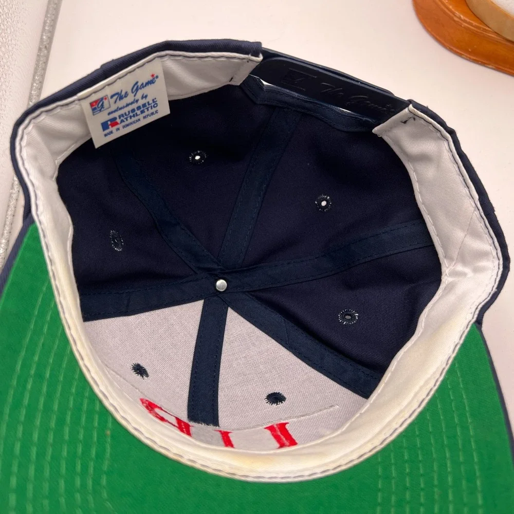 Vintage University of Richmond Hat The Game Russell Athletic Navy Blue Snapback